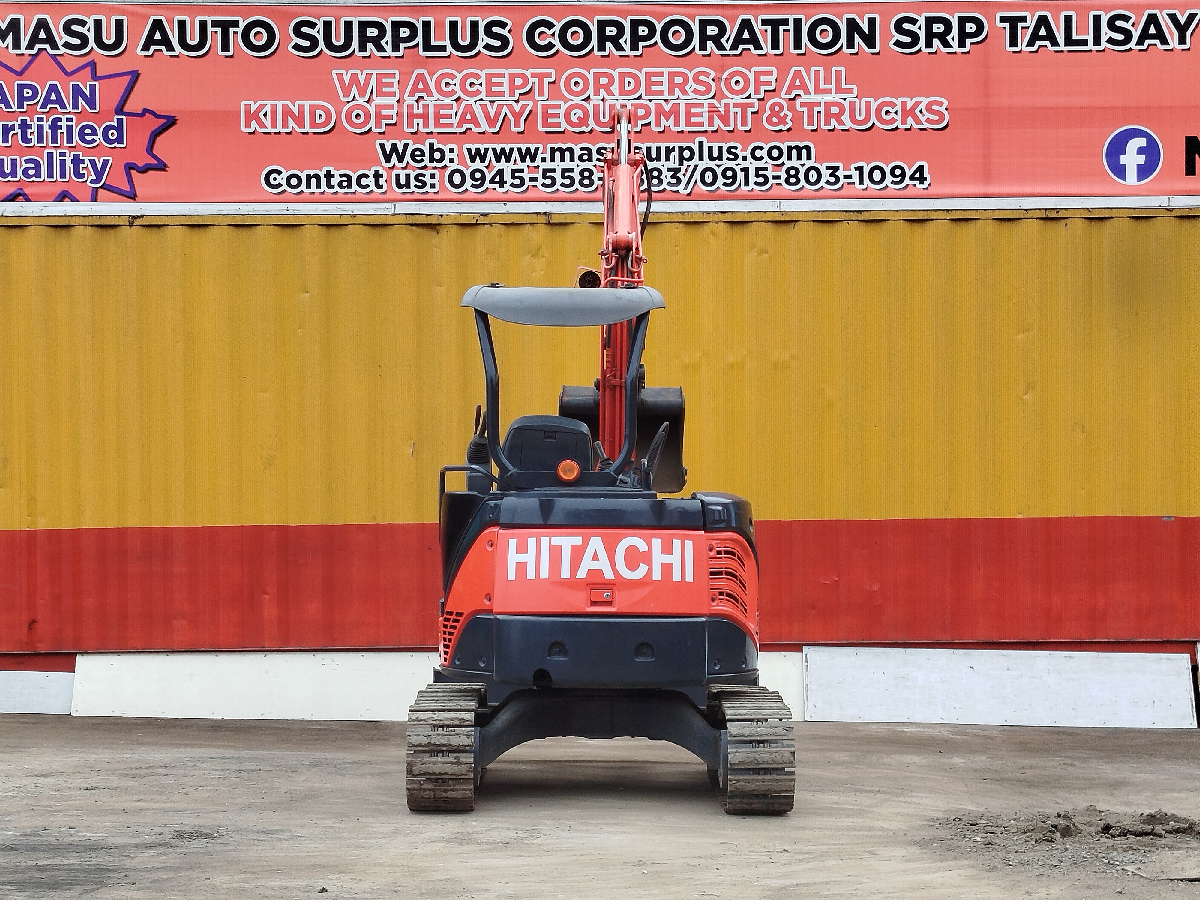 Hydraulic excavator Hitachi ZX35U-3  image 1