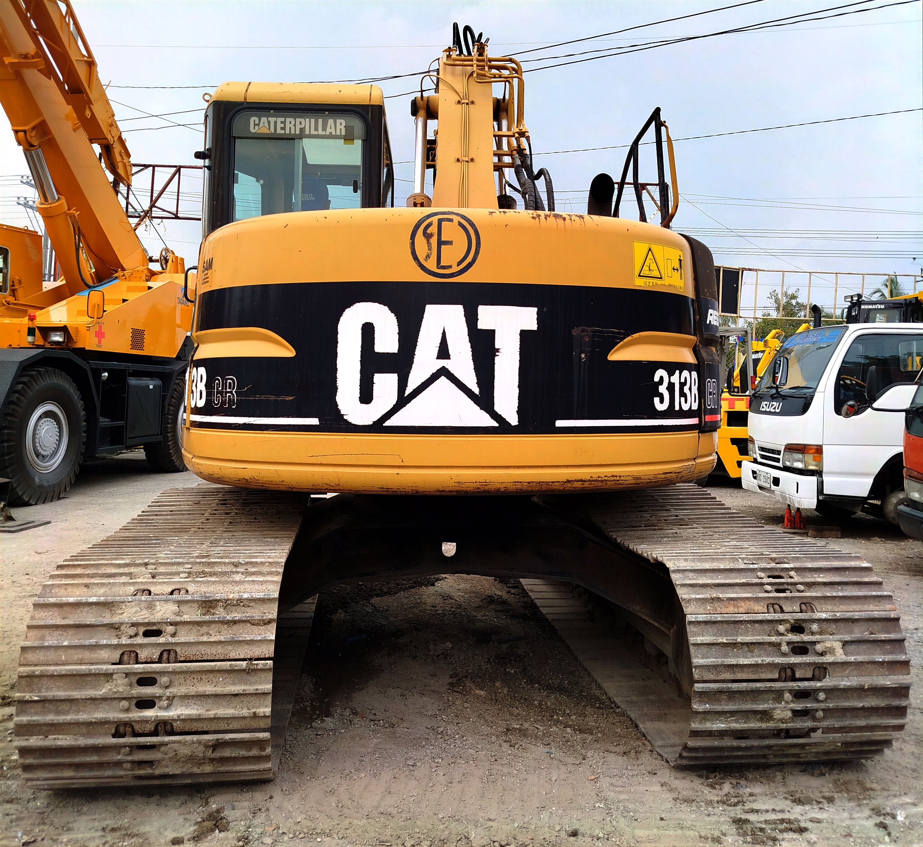 Excavator CAT313B CR image 1