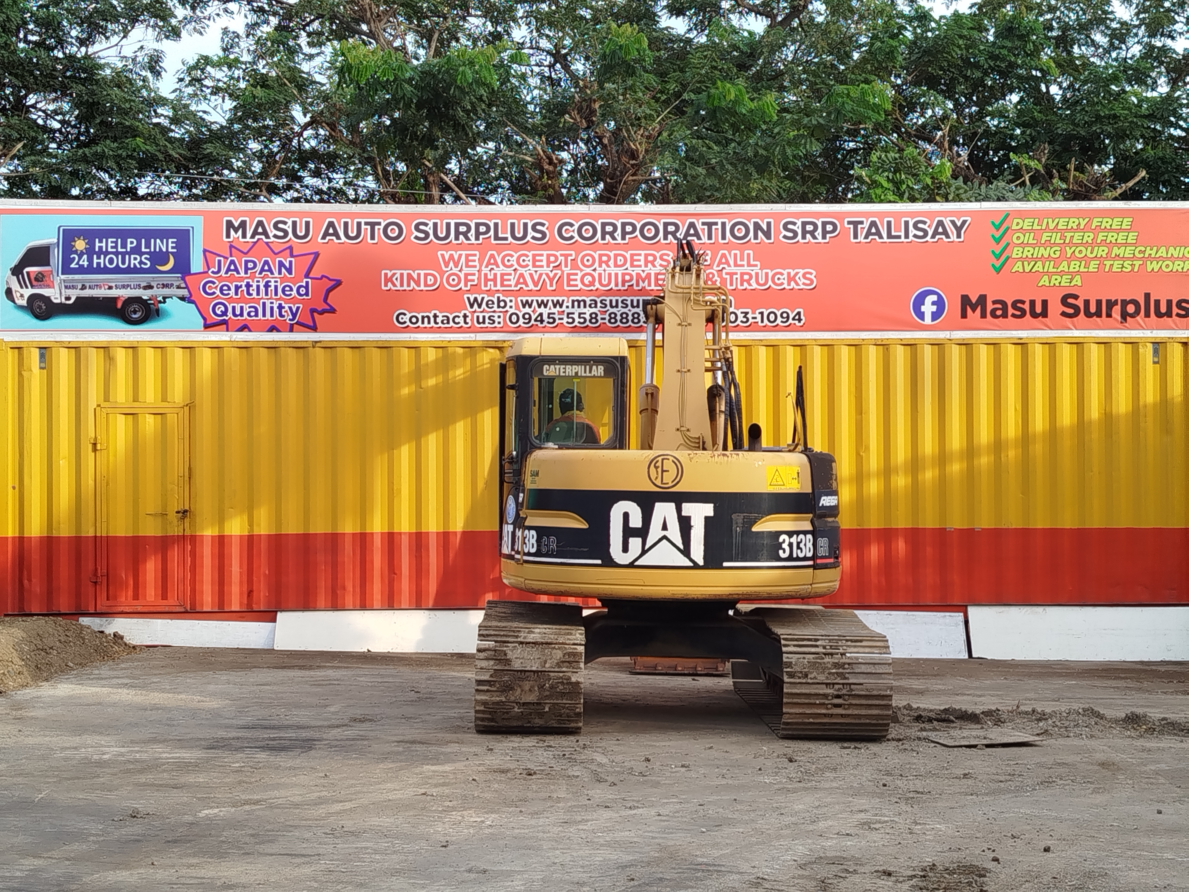 Excavator CAT313B CR image 5