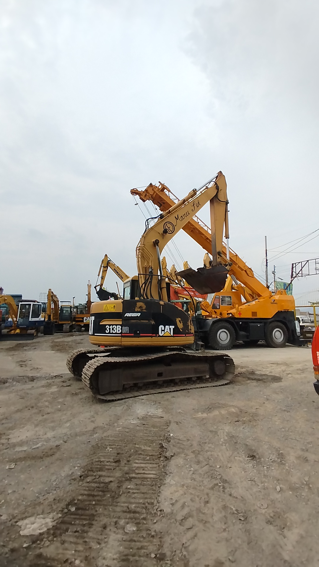 Excavator CAT313B CR image 6